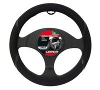Carpoint Housse de volant 2510101 Comfort Noir 37-39 cm – confortable et élégant