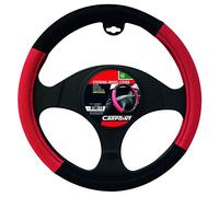 Carpoint 2510110 Couvre Volant X-Treme Mesh Noir/Rouge