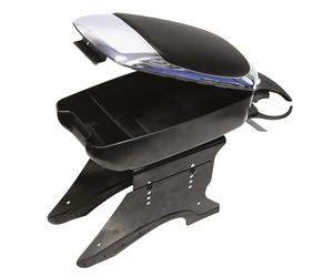 Carpoint Accoudoir Chrome/Noir