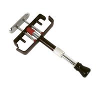 Carpoint Barre Antivol Bloque-Volant et Pédale Universelle, Noir