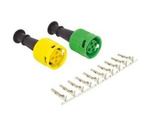 Carpoint bouchons éclairage de la remorque jaune/vert/noir 7 pièces Noir G