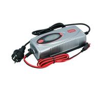 Carpoint Chargeur de batterie BX-2D 12V/24V 7.5 Ampère Lithium, Gris