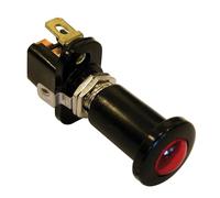 Carpoint Commutateur avec Lampe témoin Rouge pour 6 et 12V