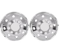 CARPOINT Enjoliveurs 15'' Pouces Cap De Roue Jeu Enjoliveur Auto Chrome 2210202 (Lot de 2)
