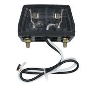 Carpoint 0413907 Eclairage de Plaque d'Immatriculation 72 mm, Noir