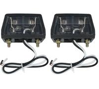 Carpoint Feu éclaireur de Plaque Dispositif d'attelage 0413907 (Lot de 2)