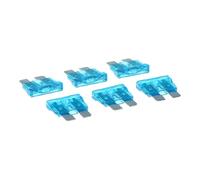 Carpoint Fusibles Enfichable 15A 6-pièces, Bleu