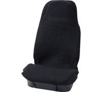 Carpoint housse de chaise tissu éponge universel noir Zwart G