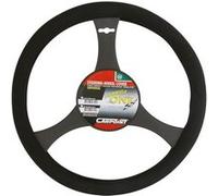 Carpoint housse de direction universelle 35 cm noir noir G