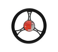 Carpoint Housse de volant 2510075 Suédine universelle 37-39 cm Noir