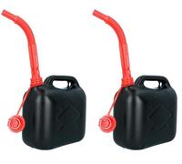 Carpoint Jerrican Carburant / 5L Noir Homologation Un (Lot de 2)