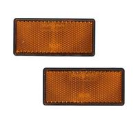 Carpoint Jeu de 2 catadioptres Oranges 86x40 mm