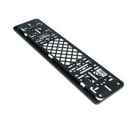Carpoint 1363006 Porte Plaque d'Immatriculation Clip-On Text, noir