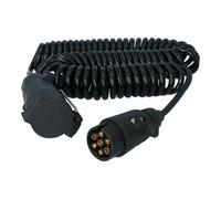 Carpoint Prolongador mechero Para remolque 7-pôles, Black