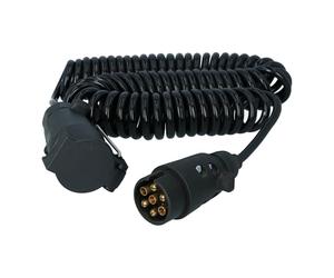 Carpoint Prolongador mechero Para remolque 7-pôles, Black