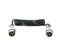 Carpoint Rallonge pour Remorque Spiral 7-broches - 2 Prises mâles