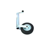 Carpoint Roue Jockey pour Remorque Ø 48mm avec Pneu en Caoutchouc