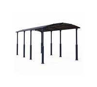 Palram Carport camping-car Alpine 4,35 x 3,52 m Gris