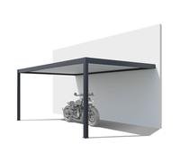 Carport 3x5 m en aluminium - Protection étendue pour véhicule