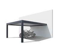 Carport 5x4 m en aluminium - Protection confortable pour véhicule