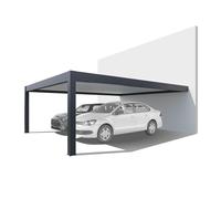 Carport 6x5 m en aluminium - Protection XXL pour véhicule