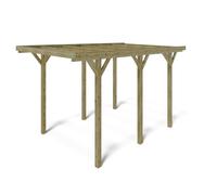 Carport, abri de voiture 3,04x5,12 m - 15,56 m2 - CAR10