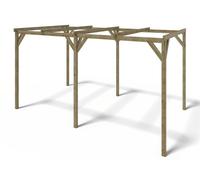 Carport, abri de voiture 3x5,10 m - 15,30 m2 - CAR1