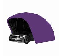 Carport Abri de voiture en acier inoxydable durable avec protection contre les intempéries et design moderne pour voitures, camions et motos