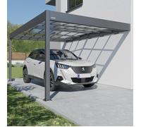 Carport adossé aluminium Trigano - LIBECCIO WALL - 16 m²