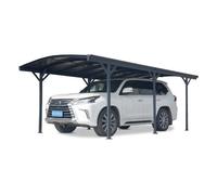 Carport aluminium pour grand véhicule 5,76x3m anthracite