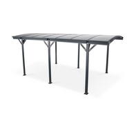 Carport aluminium et polycarbonate 15m² Le mans