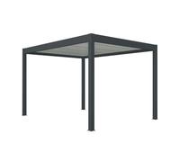 Carport autoportant aluminium - anthracite 3x2m - Structure autonome 3015x2058mm fenetre24.com