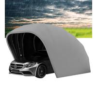 Carport Auvent de voiture pliable et rétractable en acier inoxydable - 5,5 x 2,5 x 2,3 m