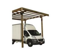 Carport Base 3 X 5 - Hauteur 4 M - Traité Autoclave