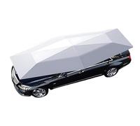 Carport d'auto mobile, housse de tente de voiture entièrement automatique, télécommande, abri de voiture pliable avec design antivol, imperméable en tissu Oxford parapluie pour une utilisation en