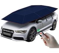 Carport de voiture mobile, télécommande pliable entièrement automatique, pare-soleil de protection automatique portable pour housse de véhicule