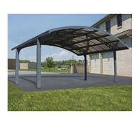 Carport double 28.6m² gris anthracite Palram 704950 G