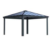 Carport en aluminium et polycarbonate Colorado 4.3 x 4.3 m