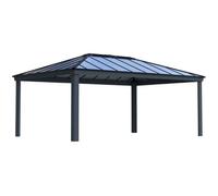 Carport en aluminium et polycarbonate Colorado double