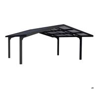 Carport en aluminium et polycarbonate double Sydney