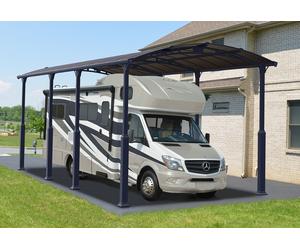 Carport en polycarbonate pour camping car Arcadia Alpine Palram - Canopia 3,6 x 8,5 m