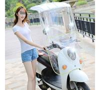 Carport Housse de pluie pour scooter, visière transparente pour moto, visière de parasol