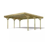 Carport Jean - double - 30,9m² - Cerland
