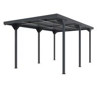 Carport métallique Aspen 2,84 x 5,46 m CoverTech anthracite