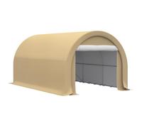 Carport - Outsunny - 500x300x240cm - PE - beige