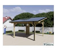 Carport photovoltaïque 4kWc, 3.75 x 4.63m, 17.51 m²