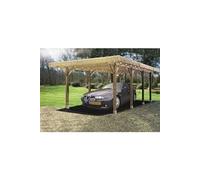 Carport SUPERIA base 500x500cm hauteur 273cm G