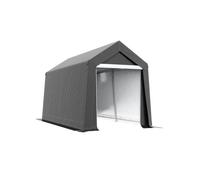 Carport Tente de Garage 2,1 x 3,6 x 2,35 m, abri Voiture extérieur, Tente de Stockage,carport pour Voiture, Camion, Bateau, Gris