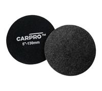 CARPRO GlassCUT Tampon de polissage pour verre - Polissez les rayures sur verre, enlevez les taches d'eau, corrigez et nettoyez les vitres endommagées du pare-brise et des fenêtres - Tampon lourd en