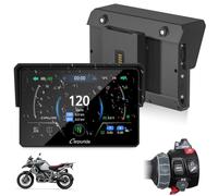 CARPURIDE W502BS Pro 5" pour BMW Moto, Native Wonder, CarPlay et A- Auto